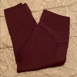 Zyia Wine Brilliant Leggings 20”